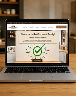 Jarlin Cabinets dealer account activation – wholesale cabinet dealer program