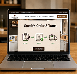 Jarlin Cabinets online dealer portal – specify, order, and track cabinet orders